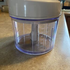 Pampered Chef Manual 3-Cup Food Processor Chopper, Brand New, In Box